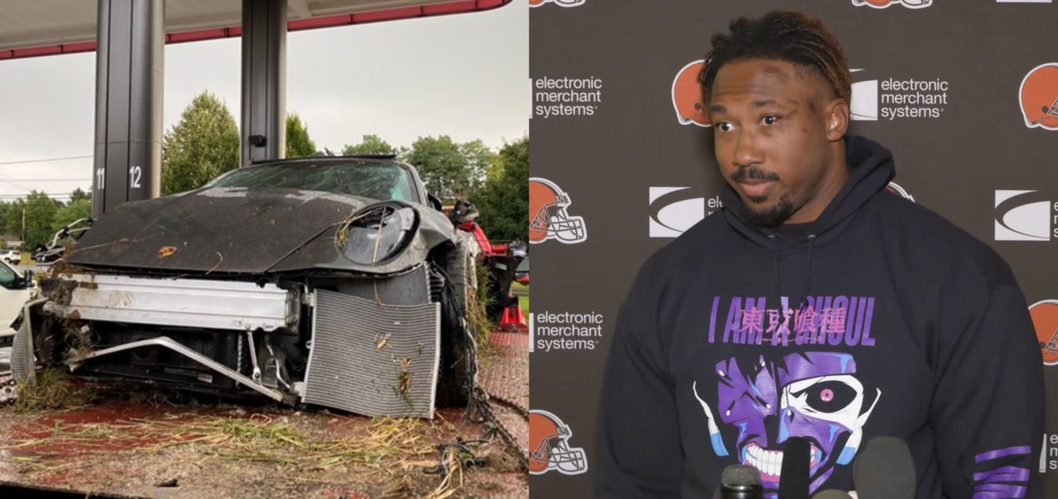 Myles Garrett Speaks For First Time Since Scary Car Crash Calls