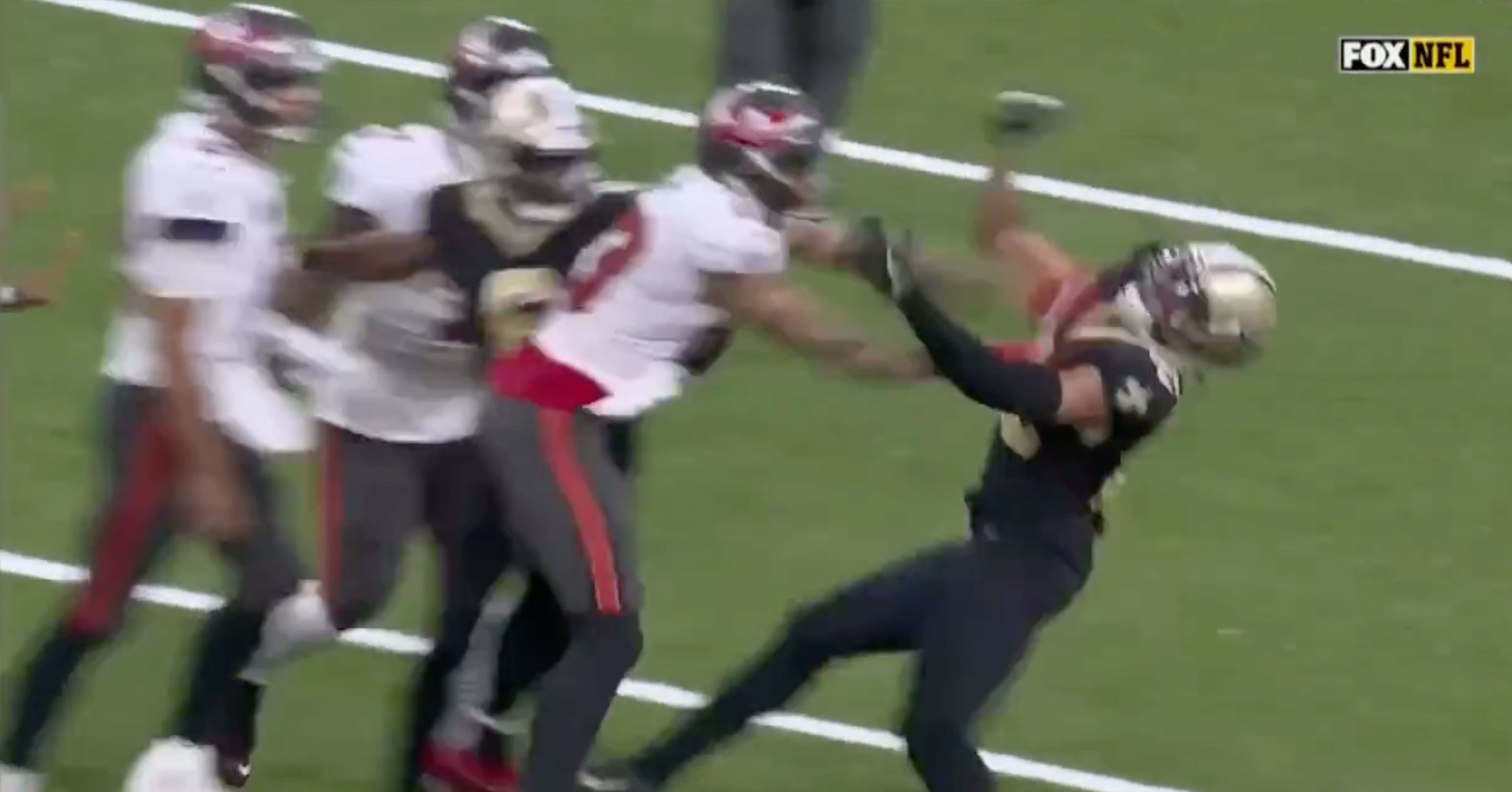 Buccaneers WR Mike Evans, Saints CB Marshon Lattimore ejected for