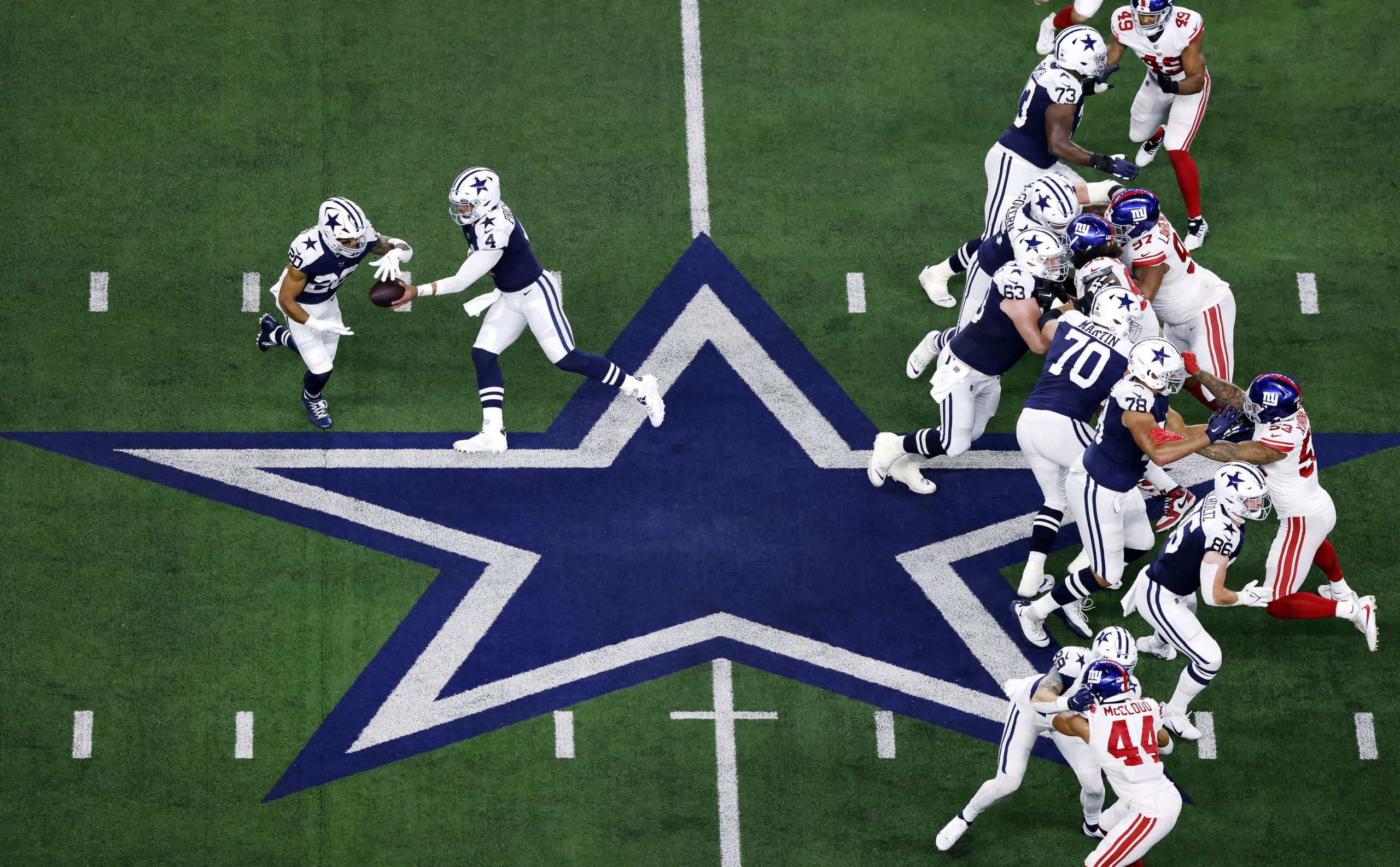 Giants-Cowboys Thanksgiving matchup highlights historic day for NFL  viewership