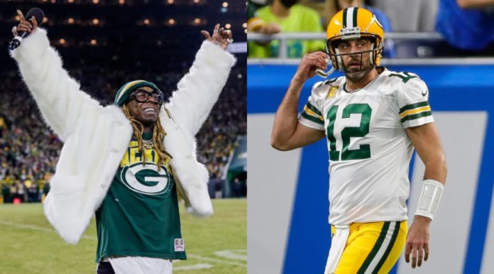 Packers Fan & Rapper Lil' Wayne Calls Out Aaron Rodgers After Loss To ...