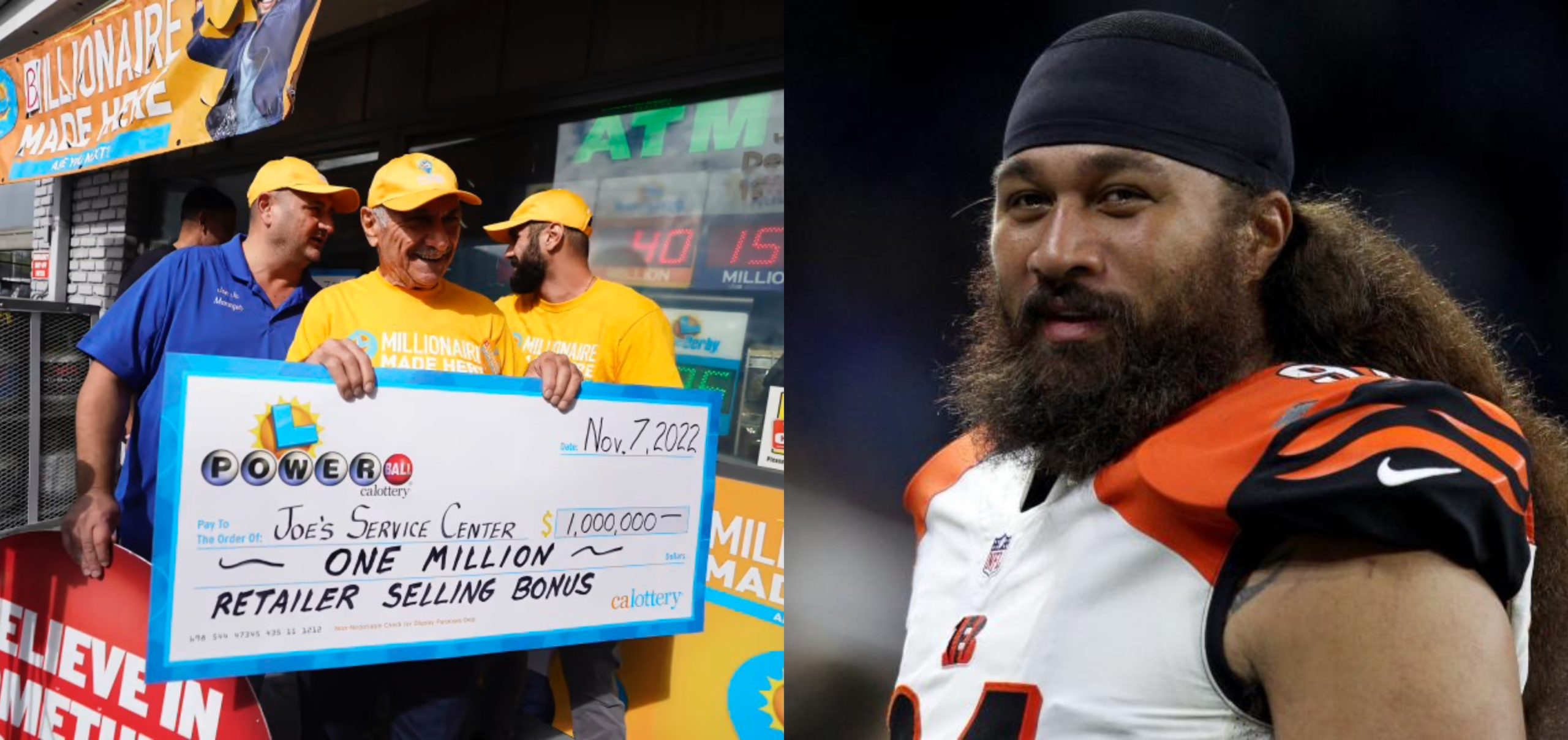 Ex-NFL star Domata Peko's father-in-law sells powerball-winning