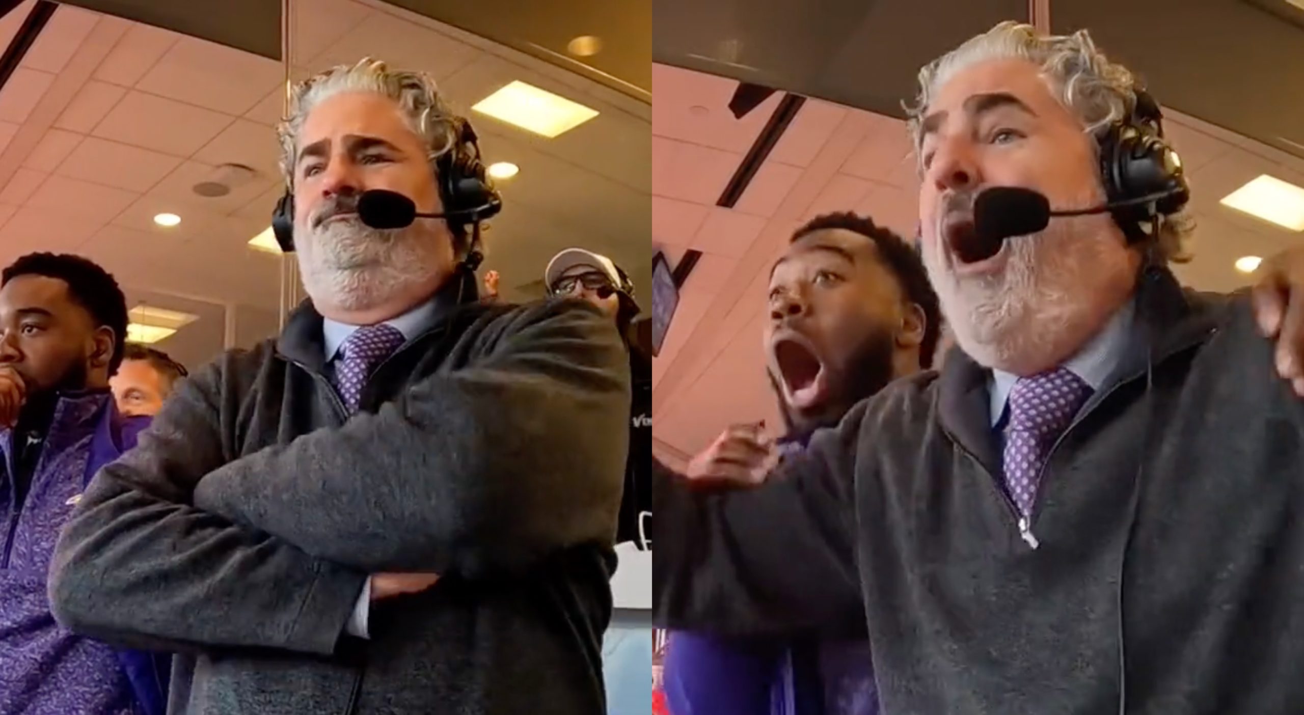 Vikings radio team going absolutely bonkers calling chaotic ending