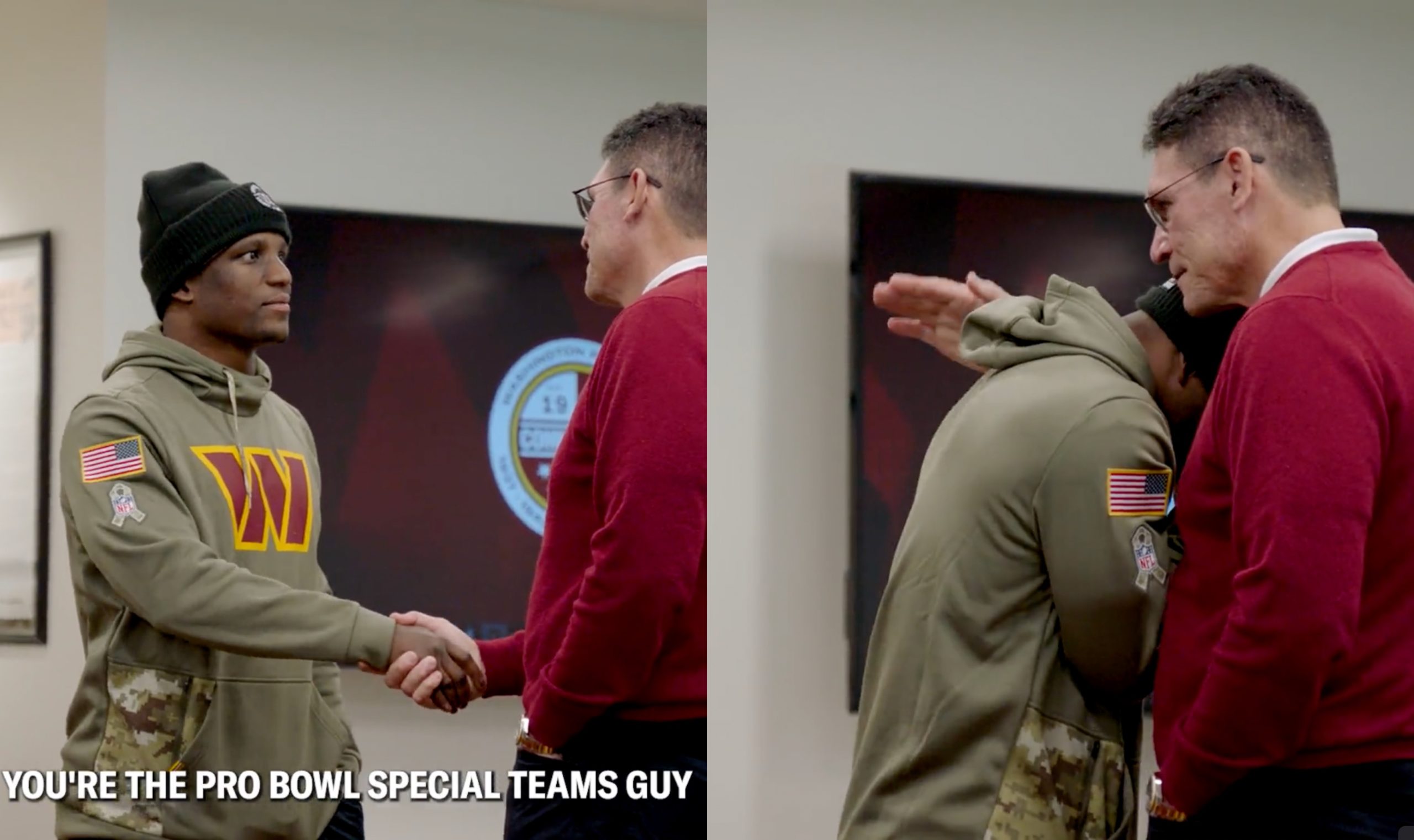 Video of Commanders' Jeremy Reaves reacting to Pro Bowl nod is wonderful