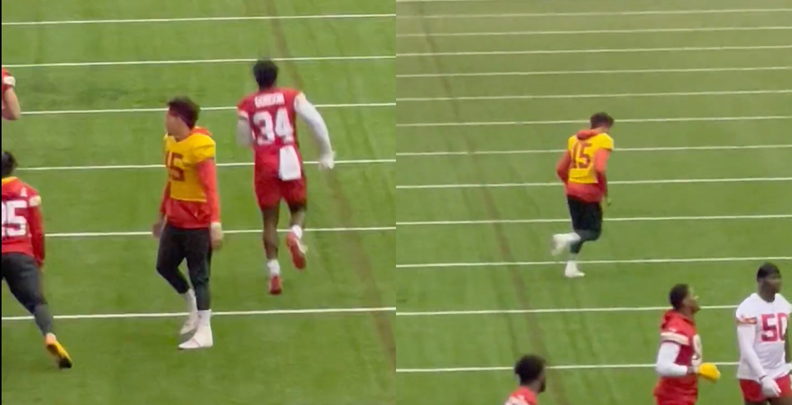 Chiefs: Patrick Mahomes tests out ankle in practice video - A to Z Sports