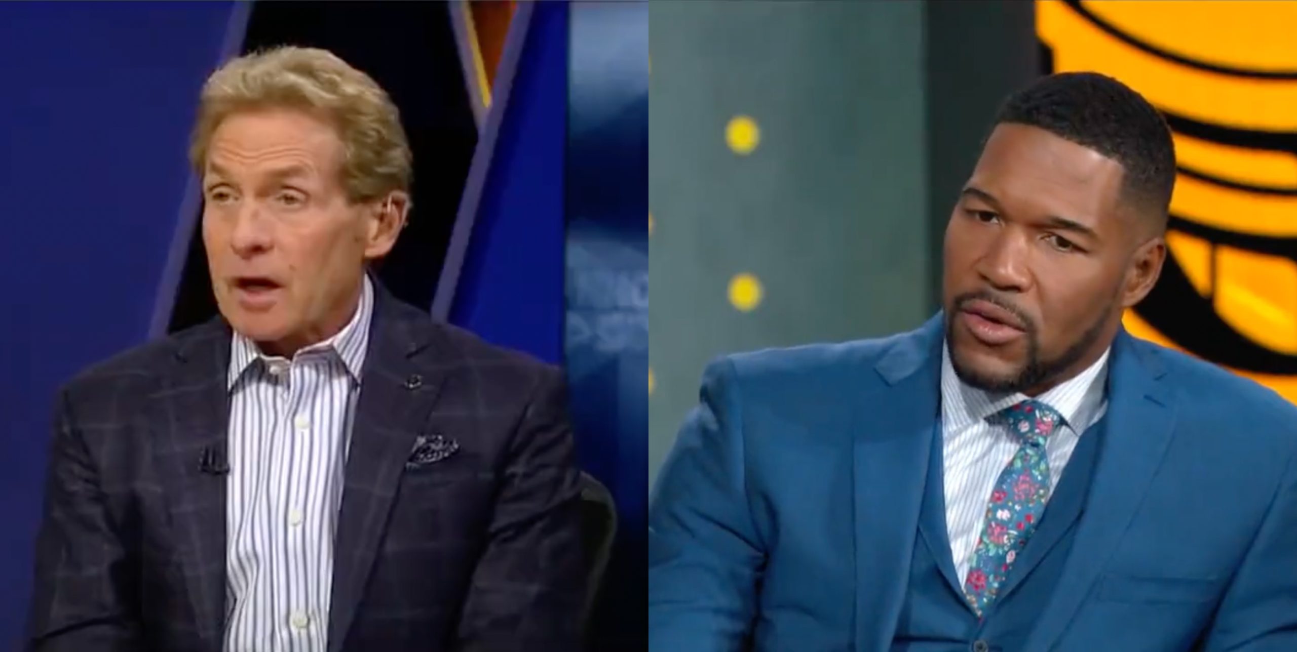 Michael Strahan Goes After Skip Bayless For His Insensitive Tweet ...