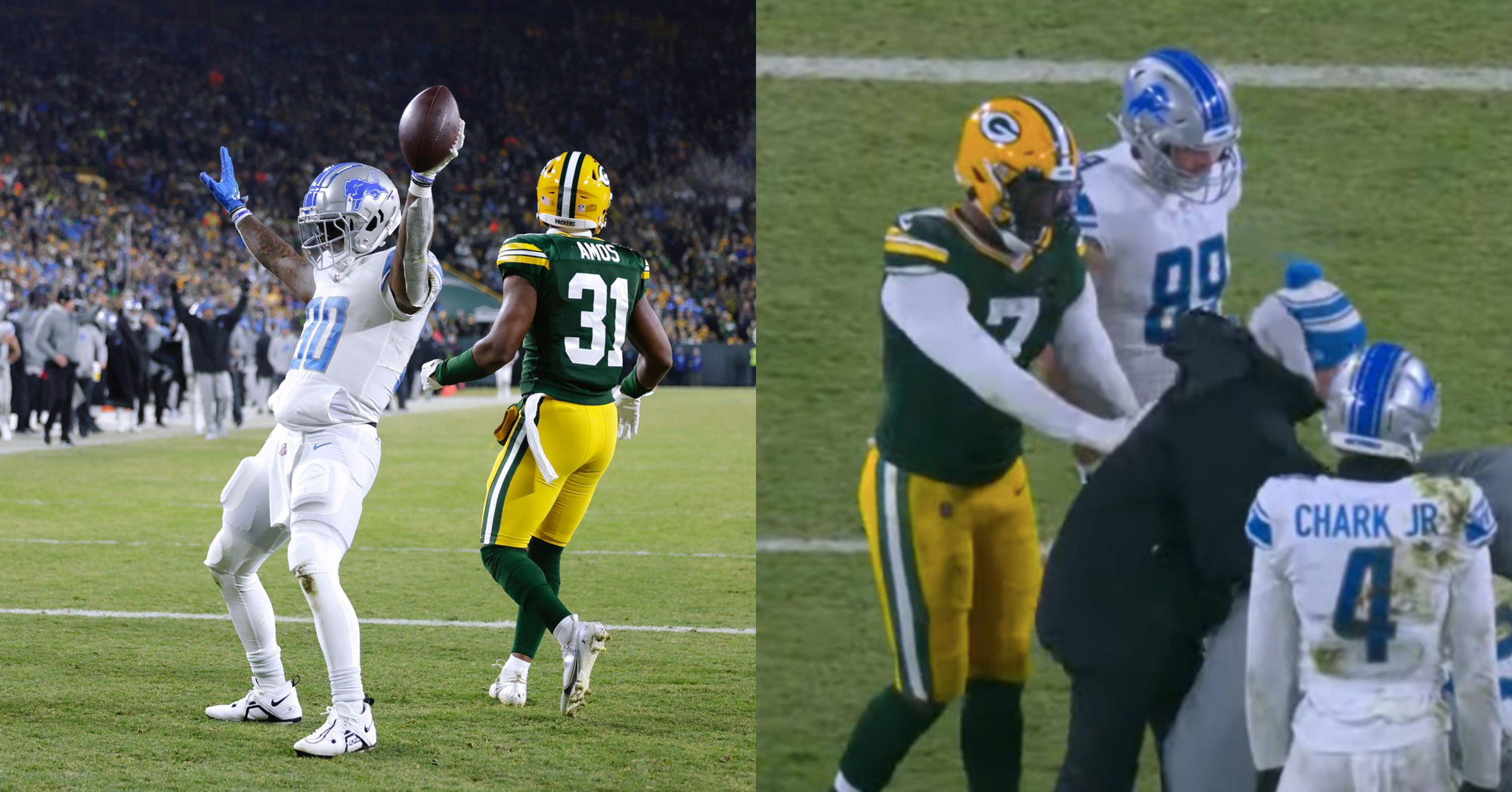 NFL fans rip Packers' Quay Walker after penalty leads to Lions TD