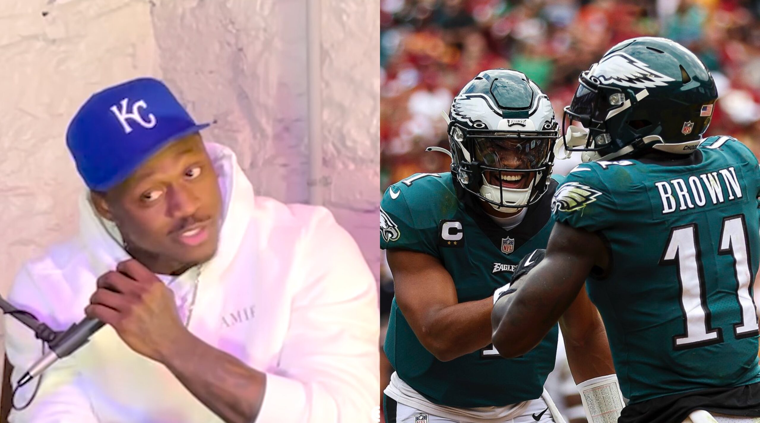 AJ Brown Says If Eagles Don't Re-Sign Jalen Hurts They Should