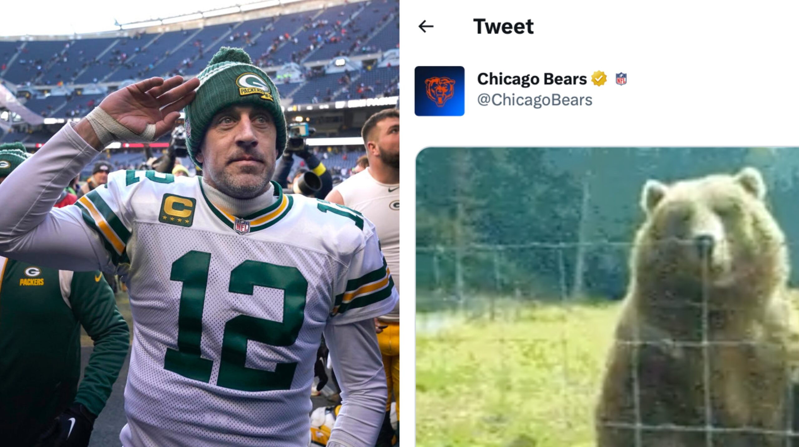 What Is Aaron Rodgers' Record Against the Bears?