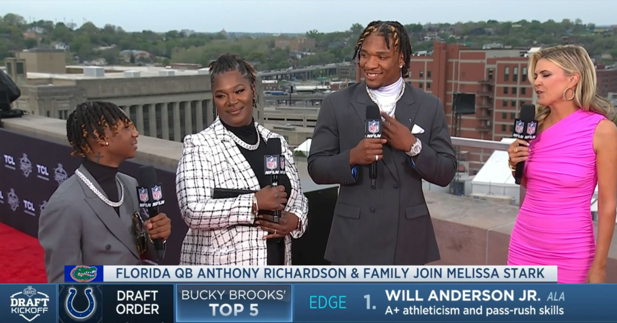You Won't Believe The Voice Of Anthony Richardson's 13 Year Old Little