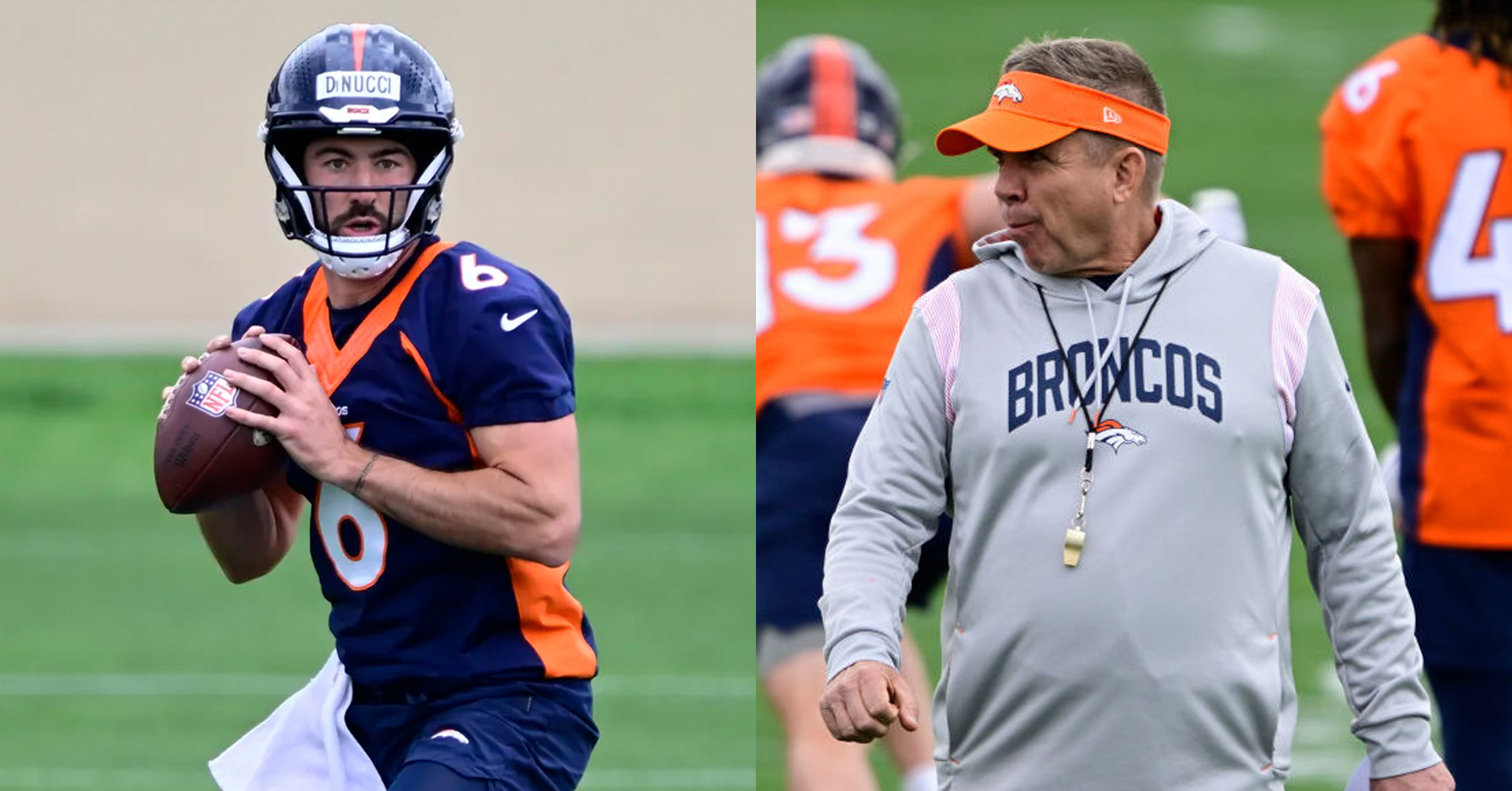 Broncos Coach Sean Payton Told QB Ben DiNucci 'There's Greeting Job At