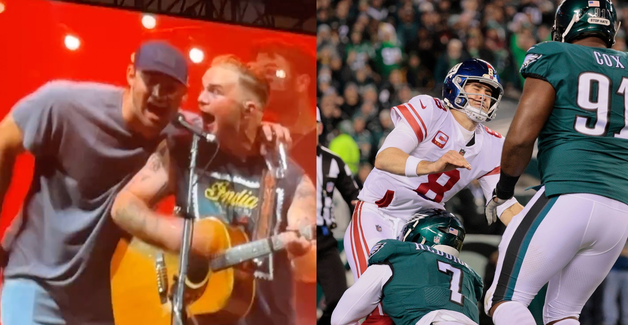 Go Birds': Singer Zach Bryan trolls Giants QB Daniel Jones at N.Y.