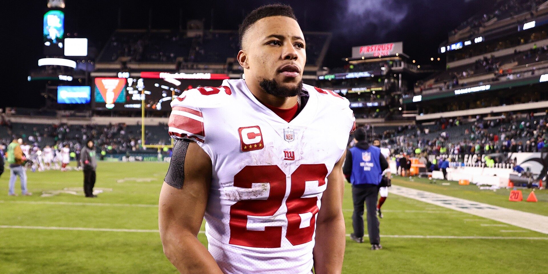 Saquon Barkley Doesn't Rule Out Sitting Out 2023 Season Amid Contract