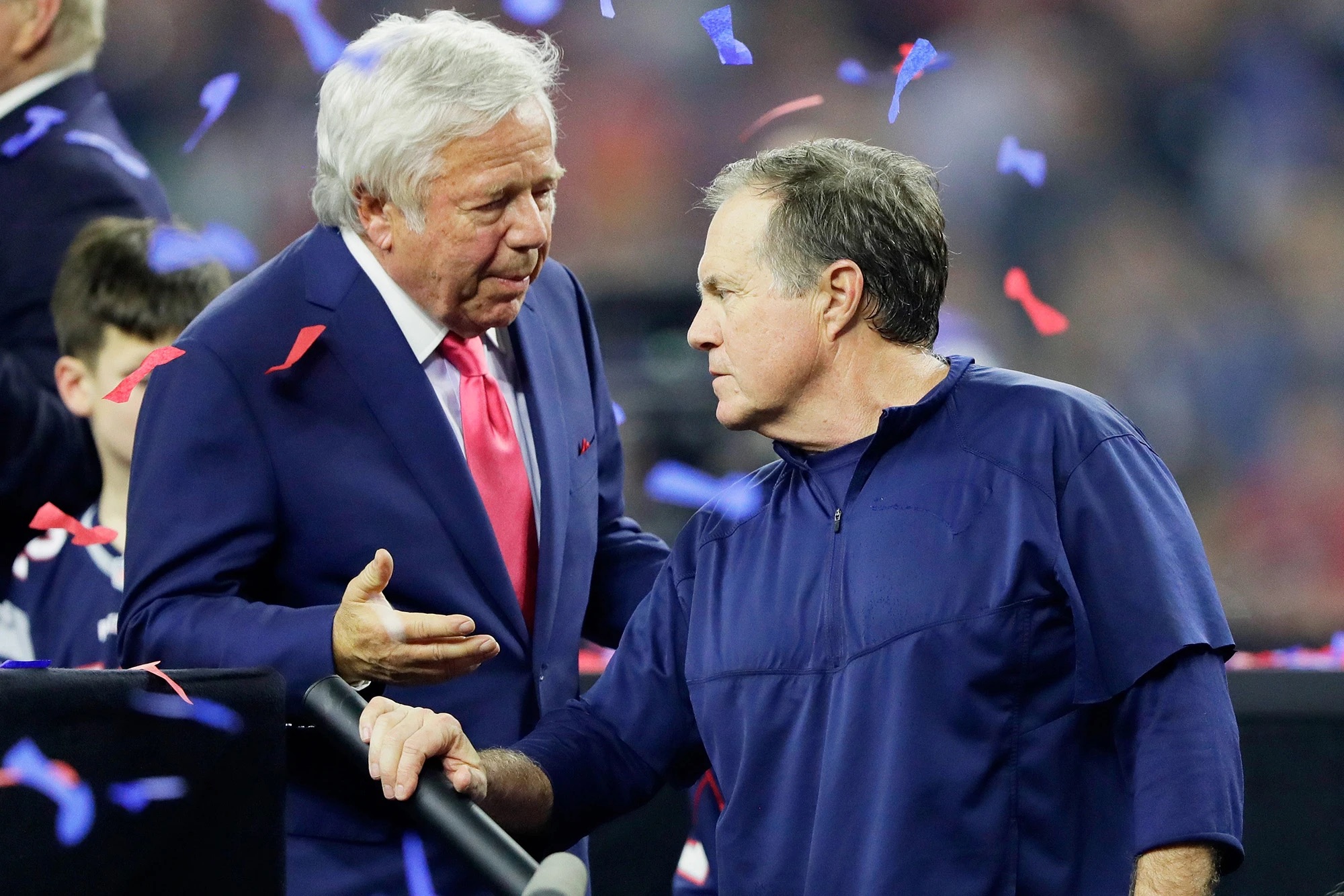 REPORT: There Is 'Tension' Growing Between Bill Belichick And Robert ...