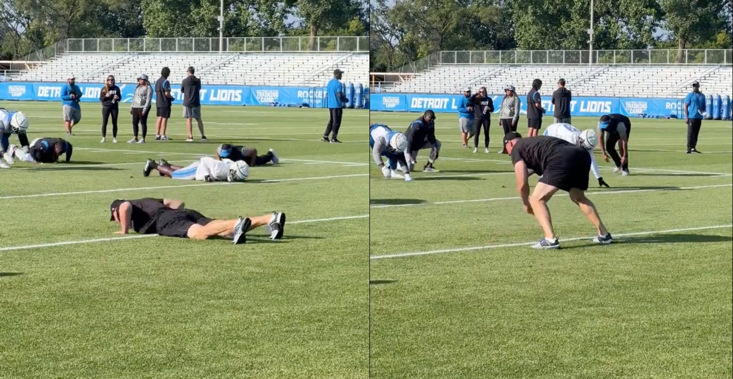 Lions coach Dan Campbell was sleepless before 1st practice