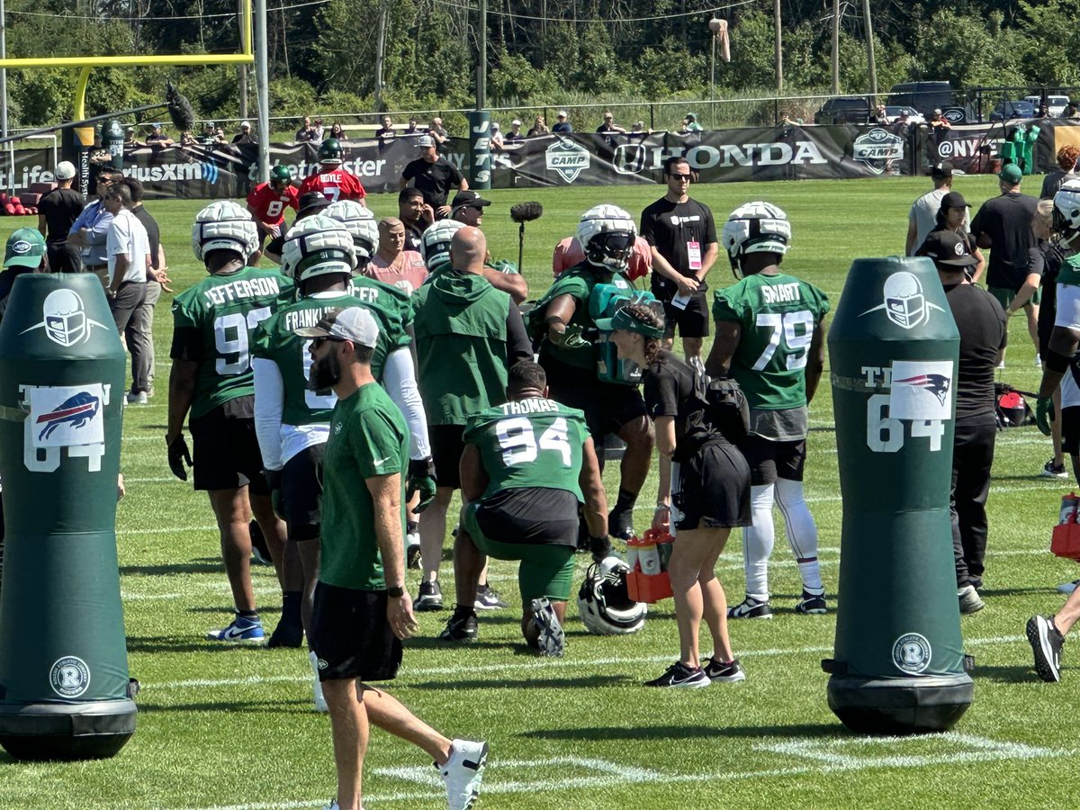 Two Fights Already Broke Out During Jets' First Open Practice