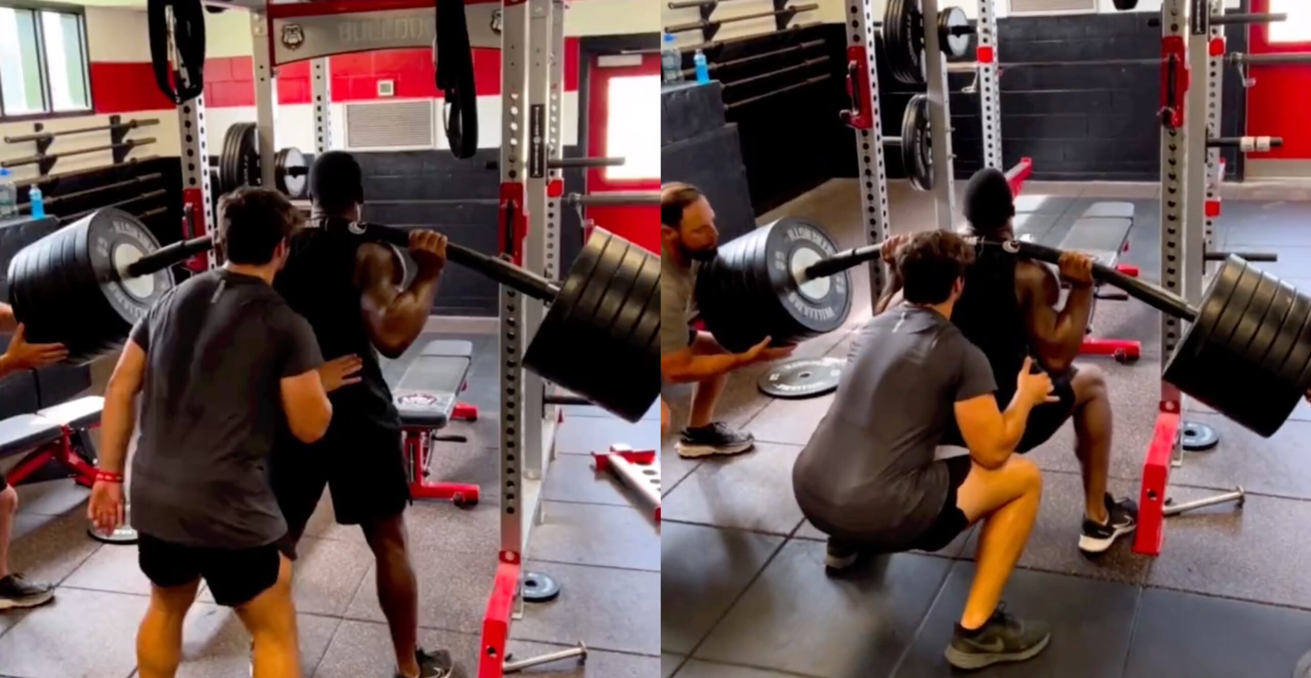 Browns RB Nick Chubb Nearly Breaks Barbell While Squatting Over 600lbs - Daily Snark