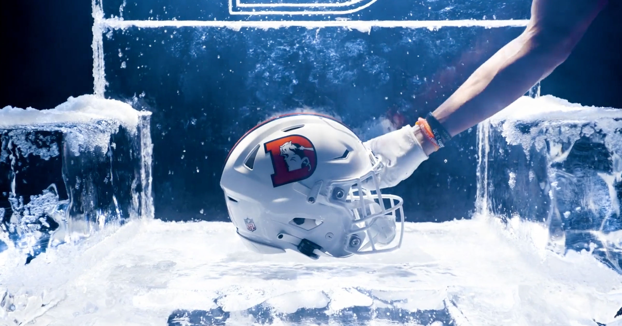 Denver Broncos Unveil 'Snowcapped' Throwback Helmets To Pair With Retro  Uniforms (VIDEO)