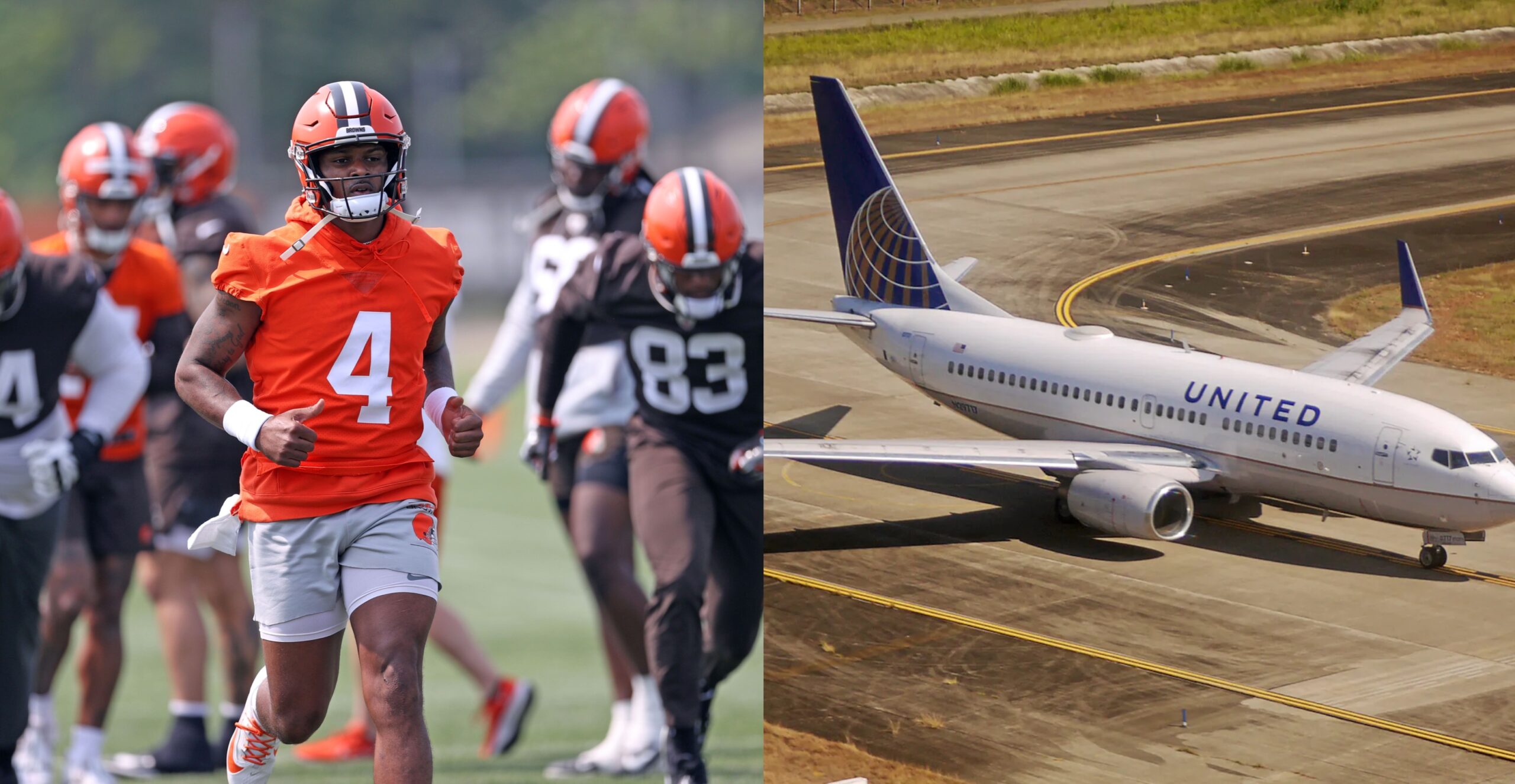 Browns Reportedly Cause Flight Delay after Trashing Charter Jet