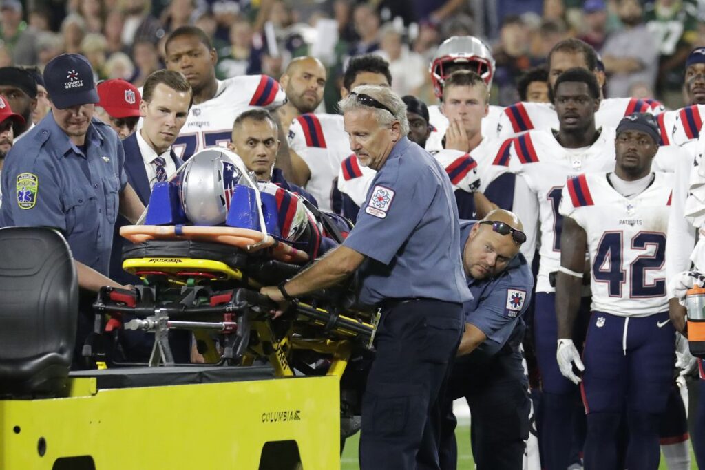 Caden Sunila- PackOnlyPodcast on X: The Packers Vs Patriots game has been  officially called off after Isaiah Bolden was carted off. Prayers to him  and his family 