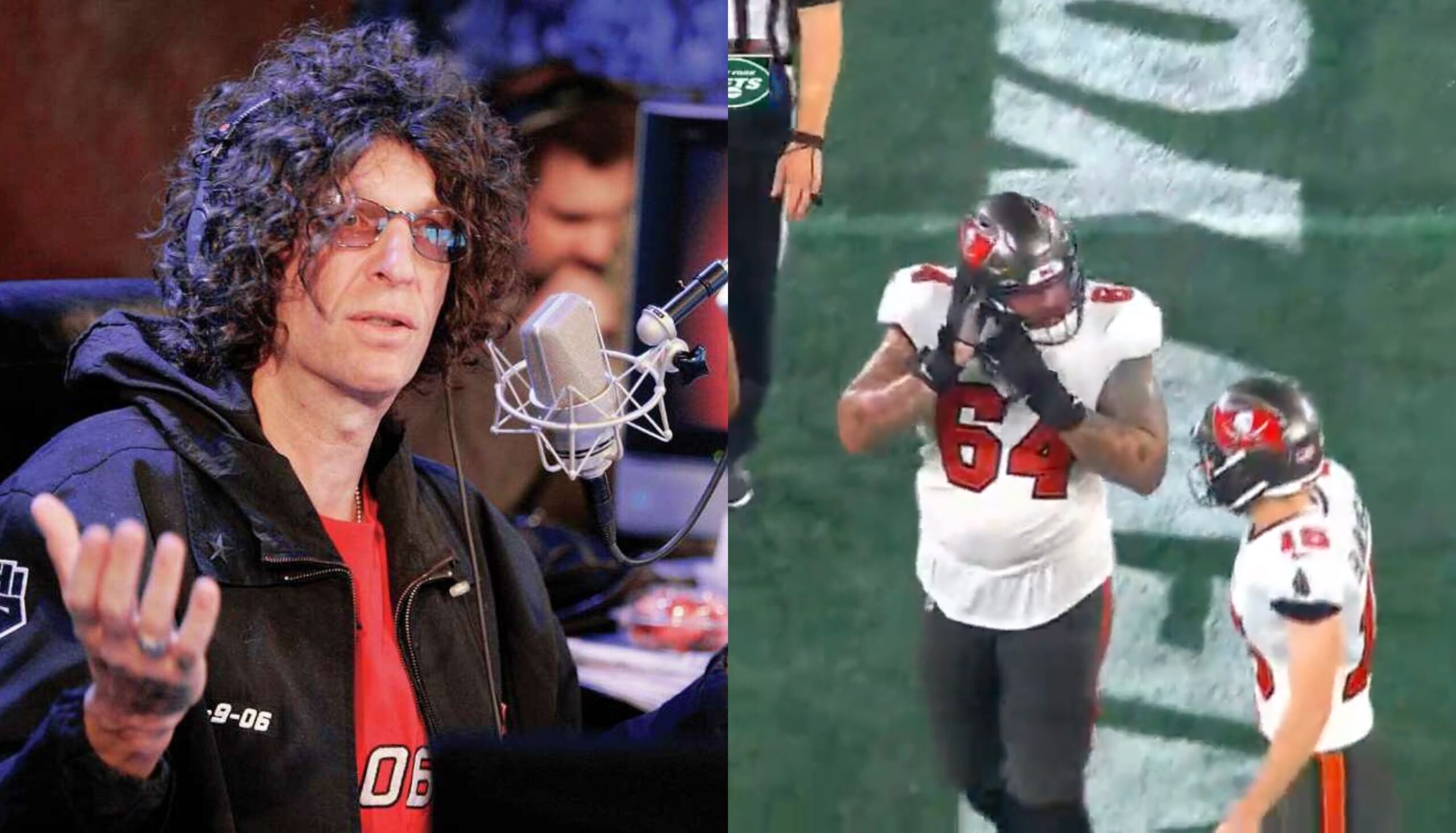 Hot Mic Caught Someone Talking About Howard Stern's Private Parts During  Bucs-Jets Preseason Game - Daily Snark