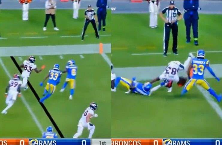 Matthew Stafford Caught On Camera Walking Away From Photographer Who Took A  Scary Fall During Rams Parade - Daily Snark