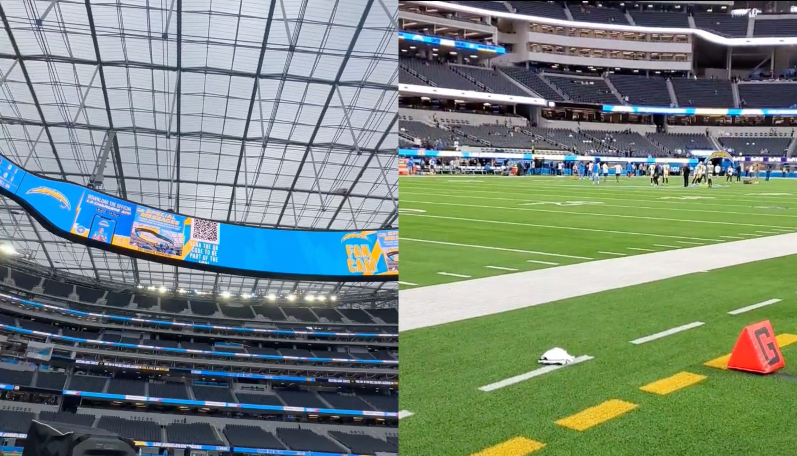 Completed SoFi Stadium is Ready for Chargers Football!