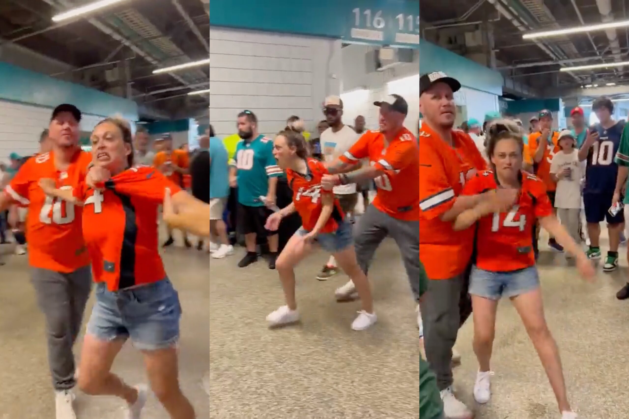 Miami Dolphins conga line celebration in Broncos win has NFL buzzing