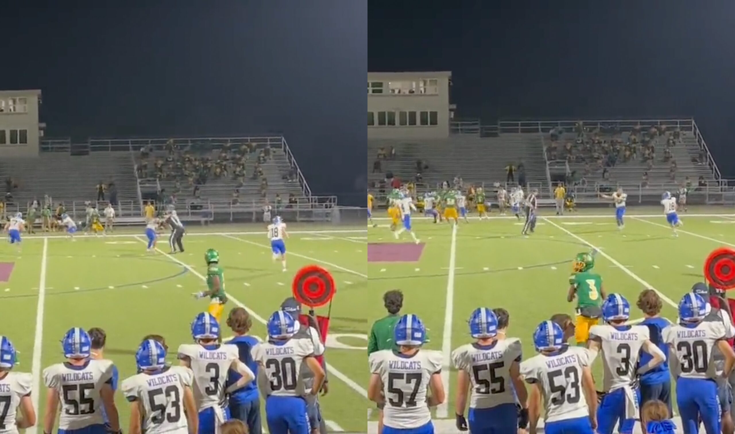 High School Referee Rips Off Player's Helmet In The Middle Of A Play ...