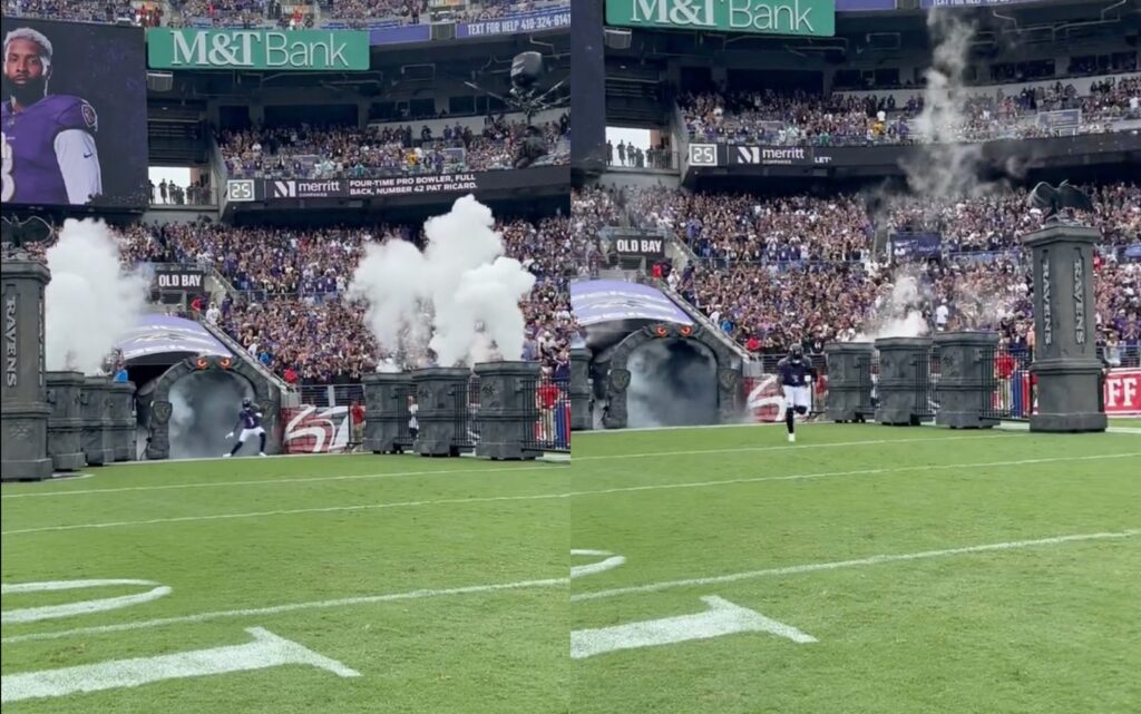 Odell Beckham Does Ray Lewis Dance in First Intro