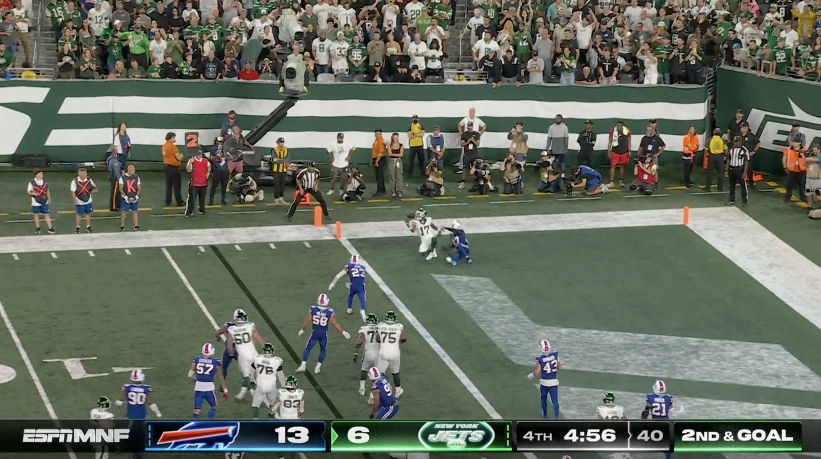 Ohio State Football: Garrett Wilson makes insane catch to help Jets beat  Bills