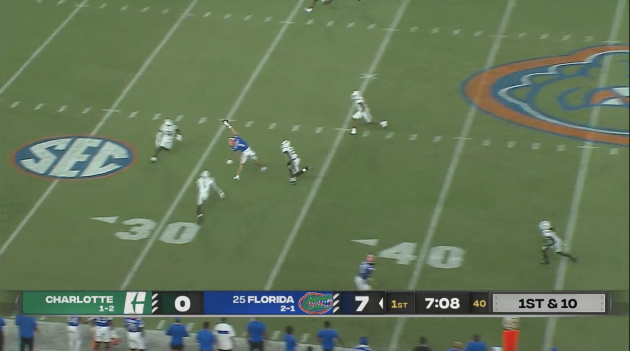 Florida Gators WR Ricky Pearsall Jr. Made The Catch Of The Year vs