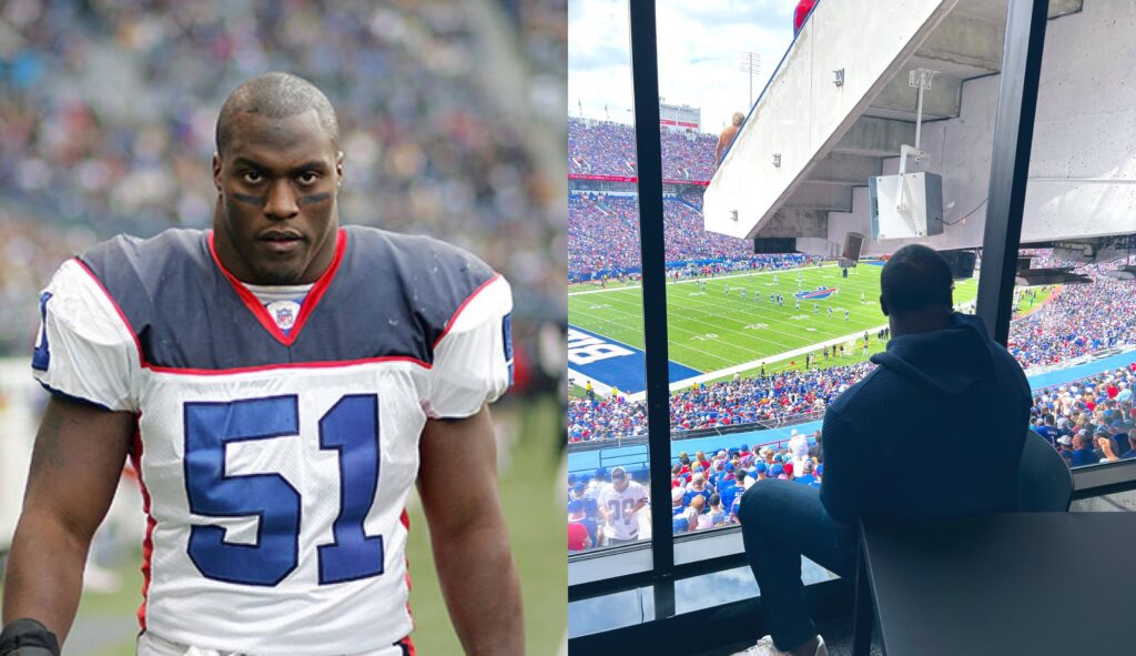 Takeo Spikes honored as 'Legend of the Game' by Bills in home opener