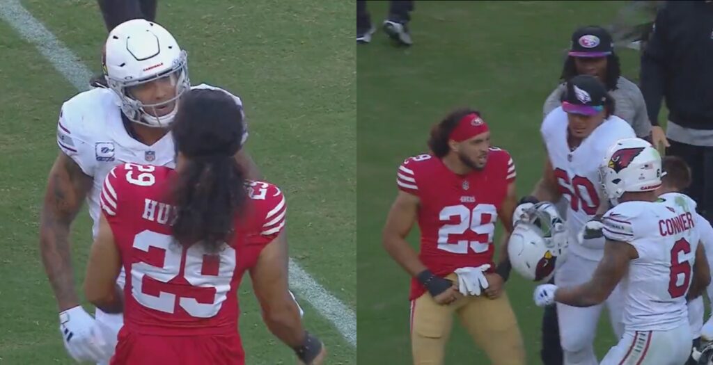 James Conner, Talanoa Hufanga Get Into Kerfuffle AFTER 49ers-Cardinals Game