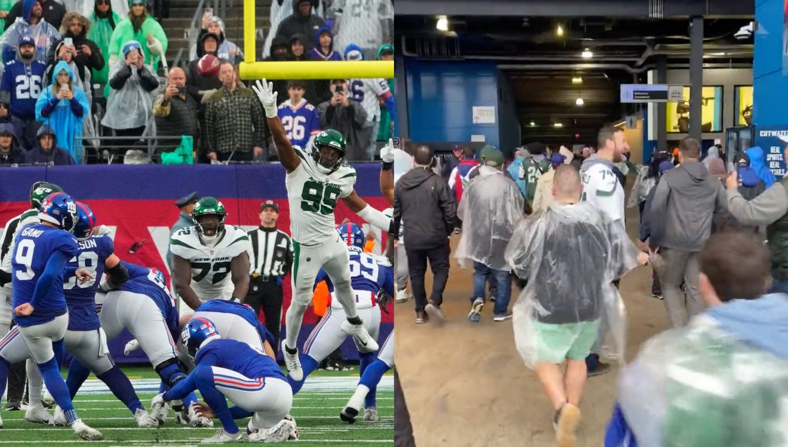 Jets Fans Who Left Game Early Were Running To Get Back Into Stadium