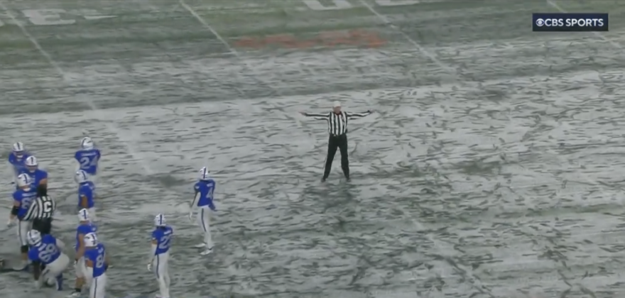 Colorado State Penalized Because Their Fans Were Throwing Snowballs ...