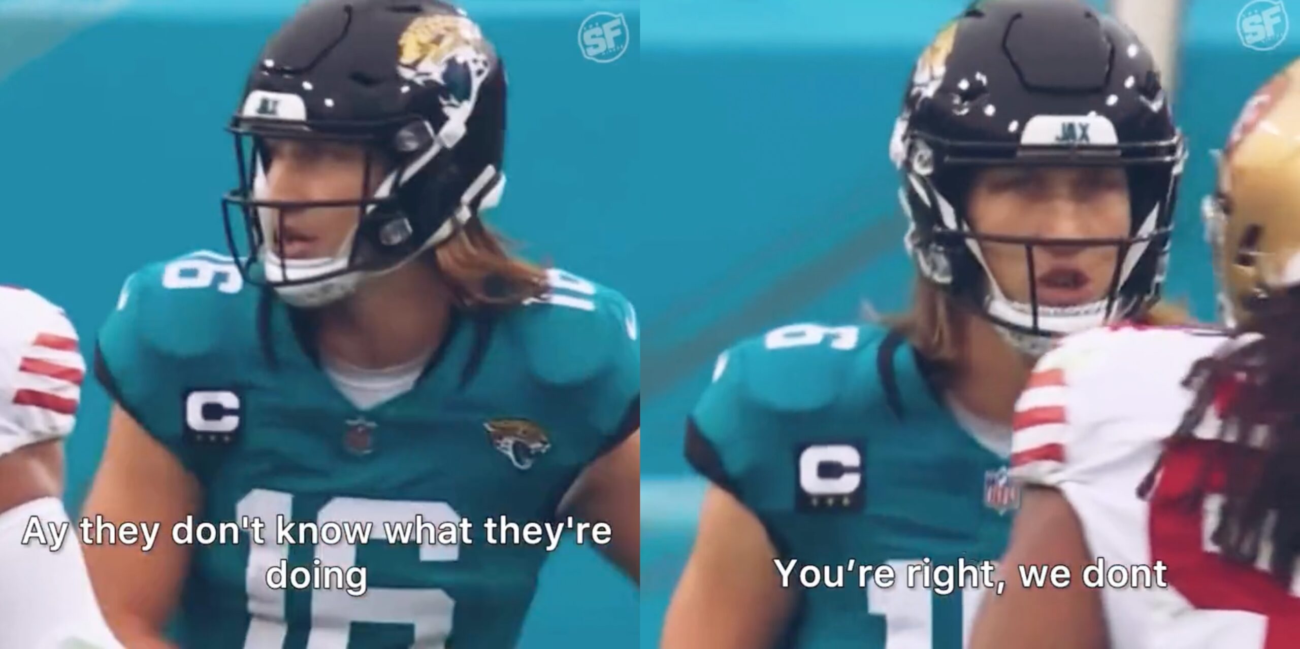 Mics Pick Up Jaguars Player Admitting They Didn't Know What They Were