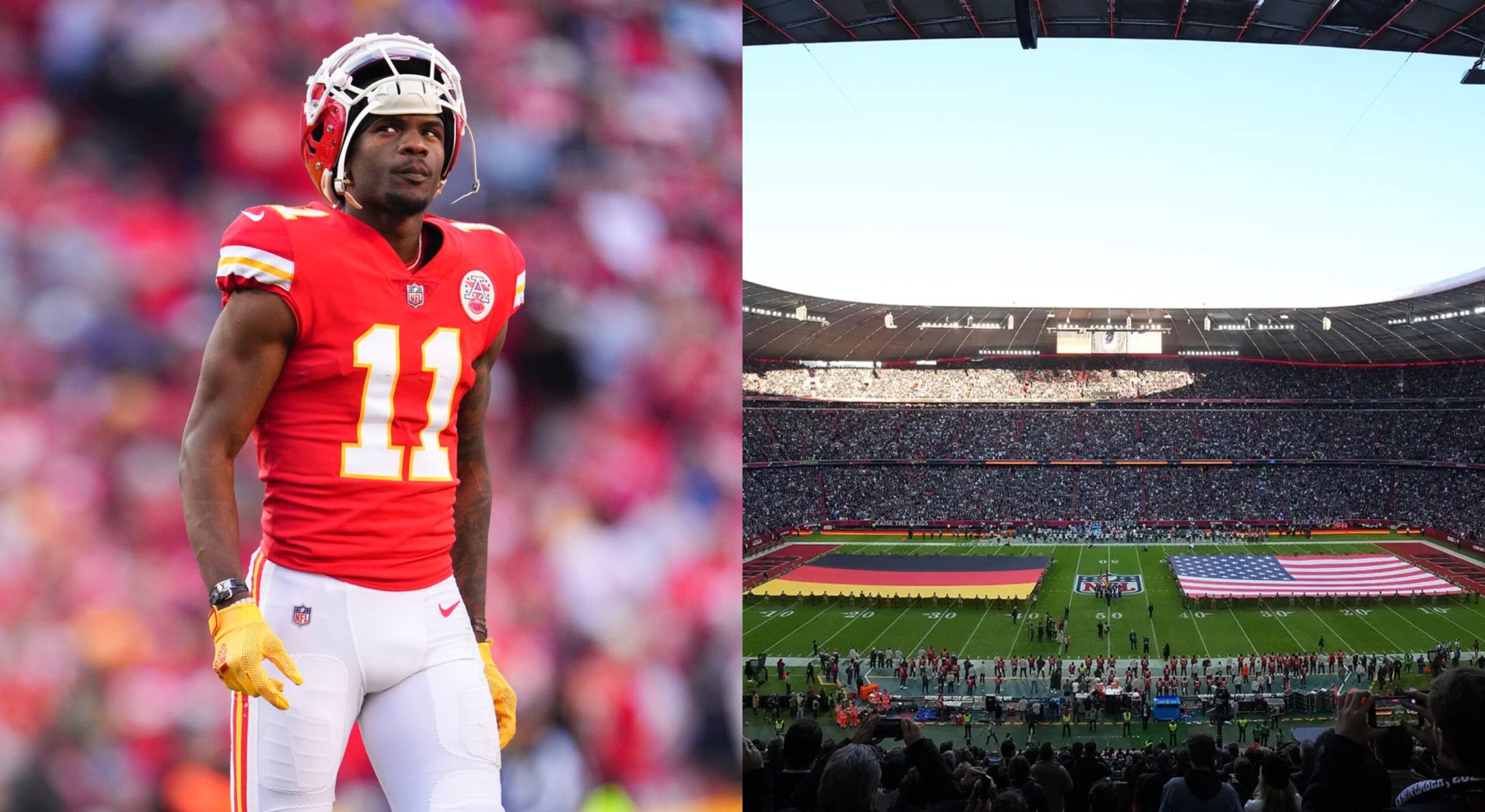 Chiefs WR Marquez ValdesScatling On Traveling To Germany For Game vs