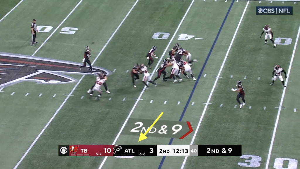 CBS TV Scoreboard Has Fans Confused About How Many Timeouts The Falcons