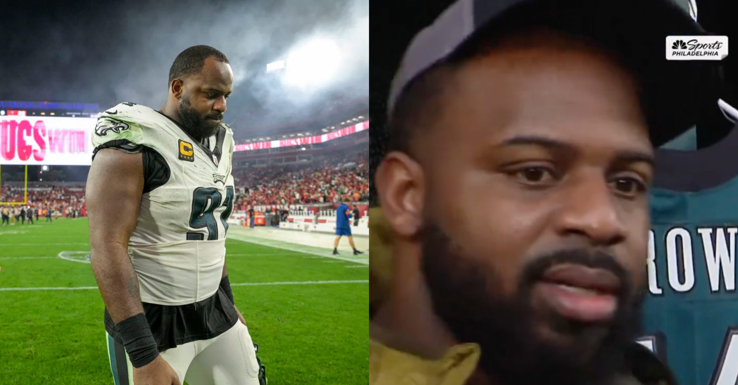 Eagles' Fletcher Cox Calls Reporter A Clown For Asking About Nick