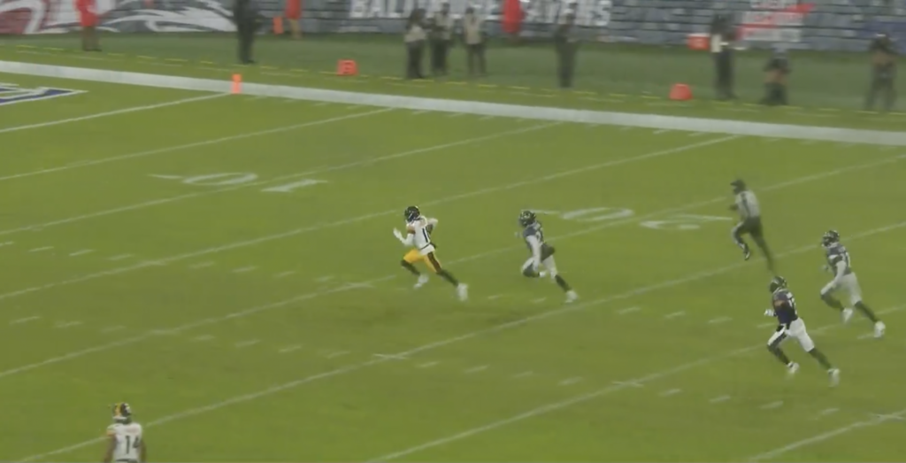 Diontae Johnson Scores 71-Yard Touchdown To Give Steelers The Lead Vs ...