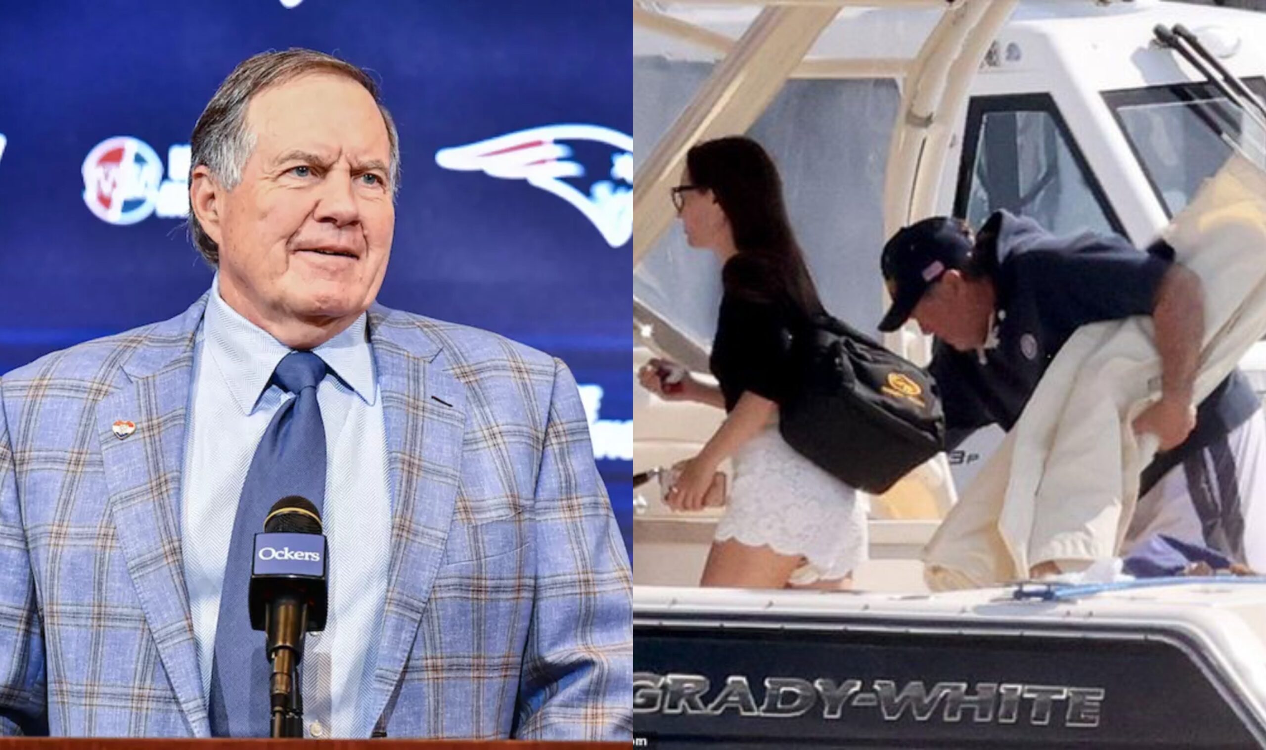 Bill Belichick Spotted On A Boat In Nantucket With 24 Year Old ...