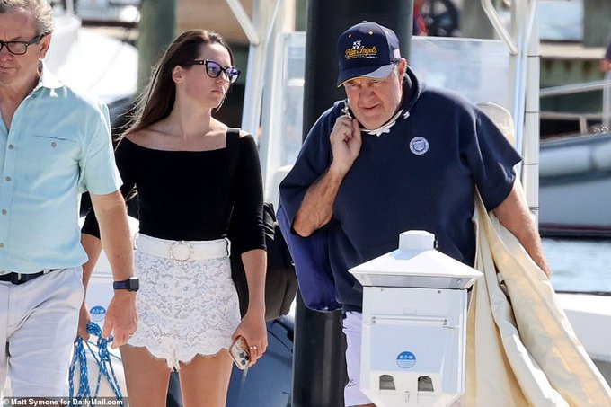 Bill Belichick Spotted On A Boat In Nantucket With 24 Year Old ...