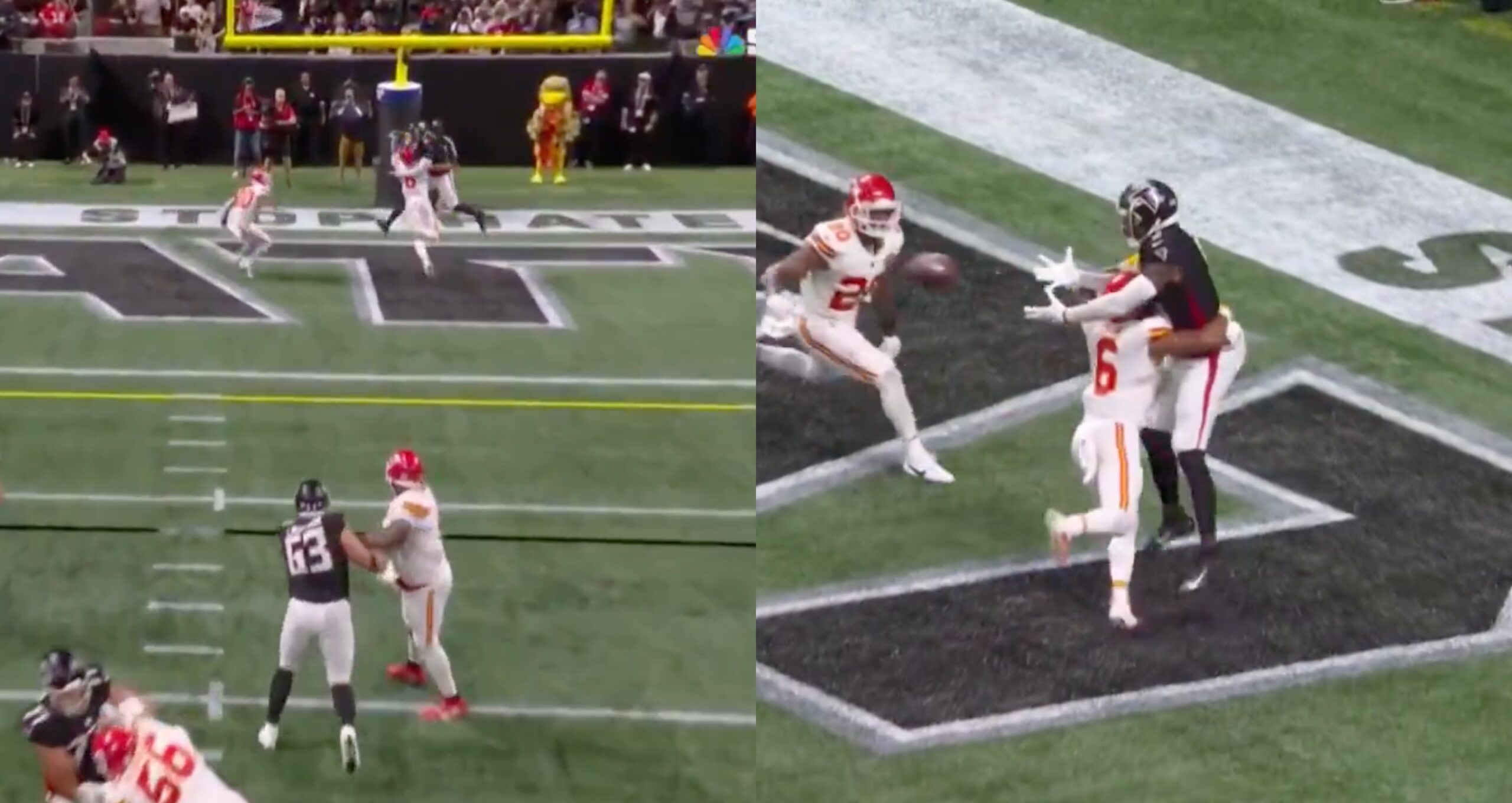 Chiefs Get Away With A Clear Pass Interference In The Endzone vs