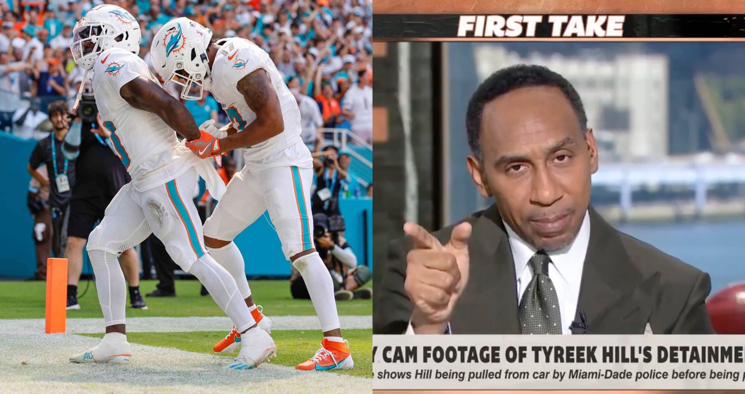 Stephen A. Smith says Tyreek Hill bears some blame for the incident with police last Sunday