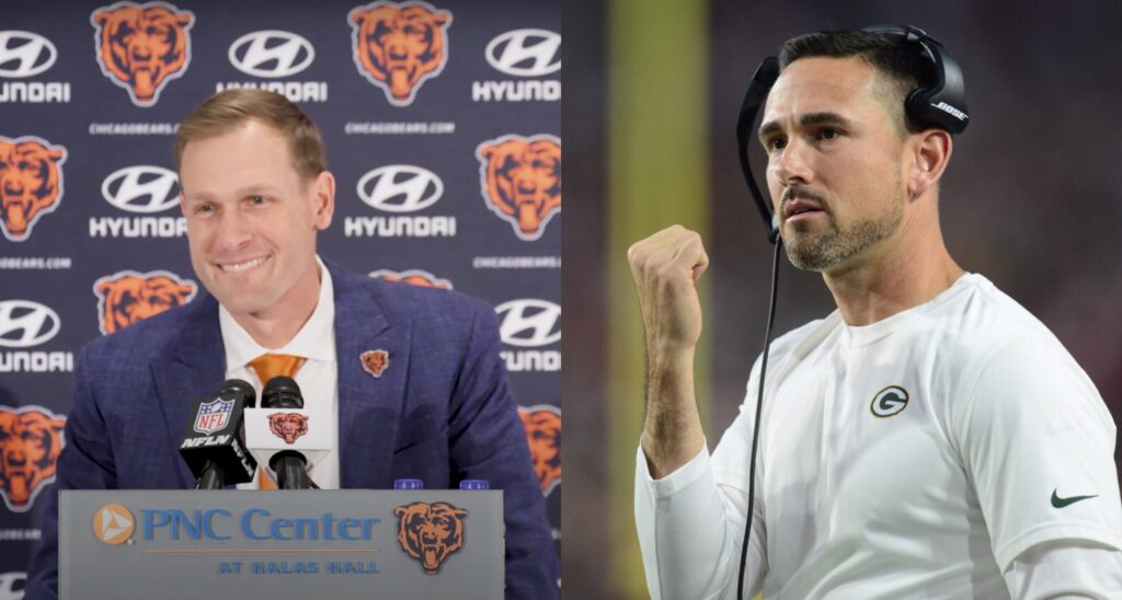 New Bears HC Ben Johnson Takes Shot At Packers: "I Take Pleasure In Beating Matt  LaFleur Twice A Year" - Daily Snark