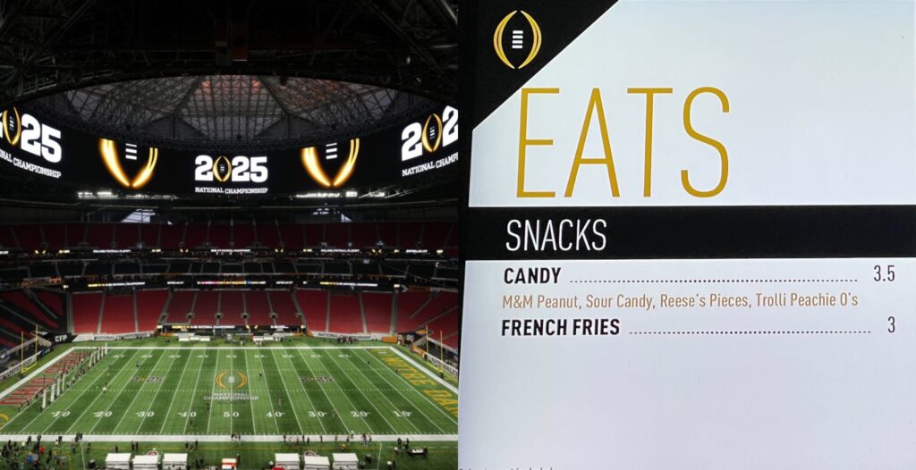 Fans Are Praising Concession Prices At MercedesBenz Stadium For National Championship Game