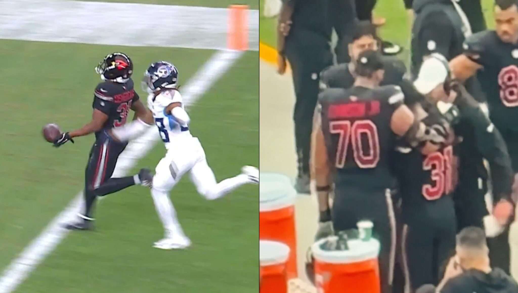 Cardinals HC Jonathan Gannon Appeared To Strike RB Emari Demercado ...