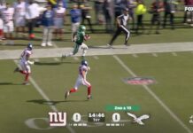 Saquon Barkley Goes 65-Yards To The House On First Carry Of Game vs Giants (VIDEO)