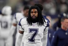Cowboys Place CB Trevon Diggs On Injured Reserve After Suffering Concussion During ‘Home Accident’