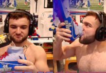 Cam Skattebo Chugged An Energy Drink Out Of His Cleat After Reaching Subscriber Milestone